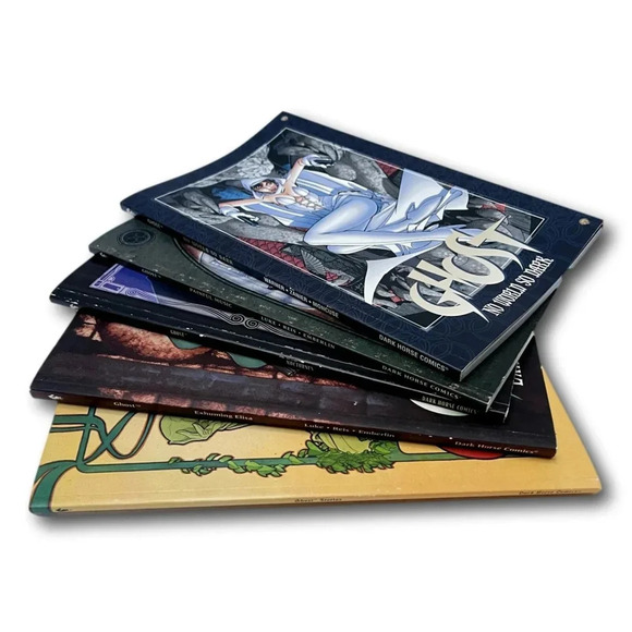 Ghost  Dark Horse Lot 5 Omnibus Books Manga Nocturnes Exhuming Painful TPB Book - Picture 7 of 8